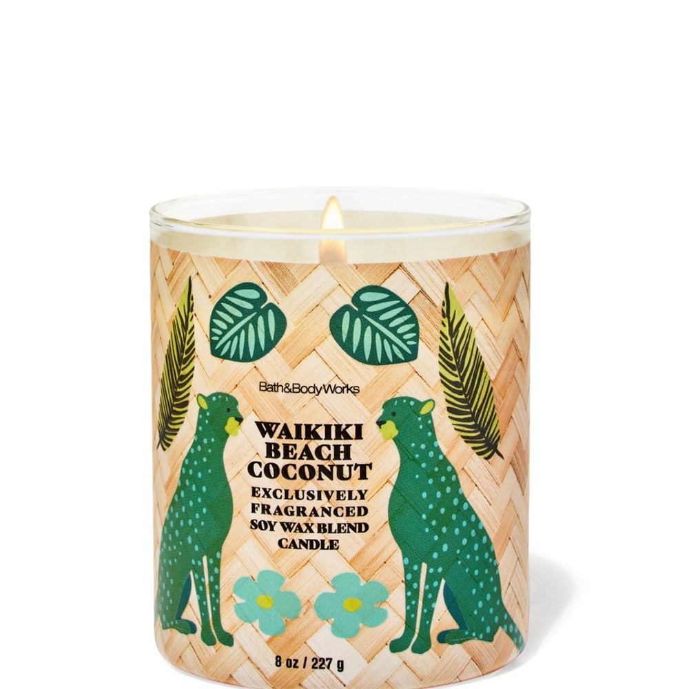 Bath & Body Works Wakiki Beach Coconut Soy Candle